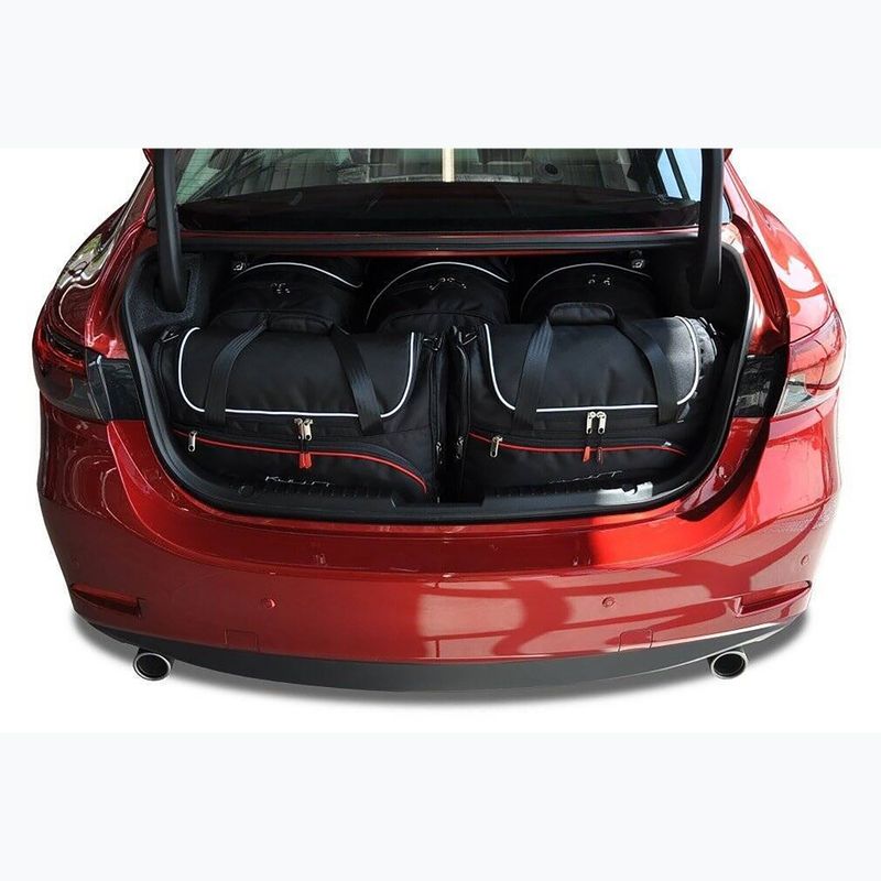 KJUST Mazda 6 Limousine 2012+ 5 set di borse per il bagaglio nero. 10