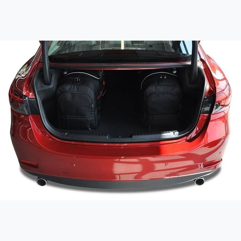 KJUST Mazda 6 Limousine 2012+ 5 set di borse per il bagaglio nero. 11
