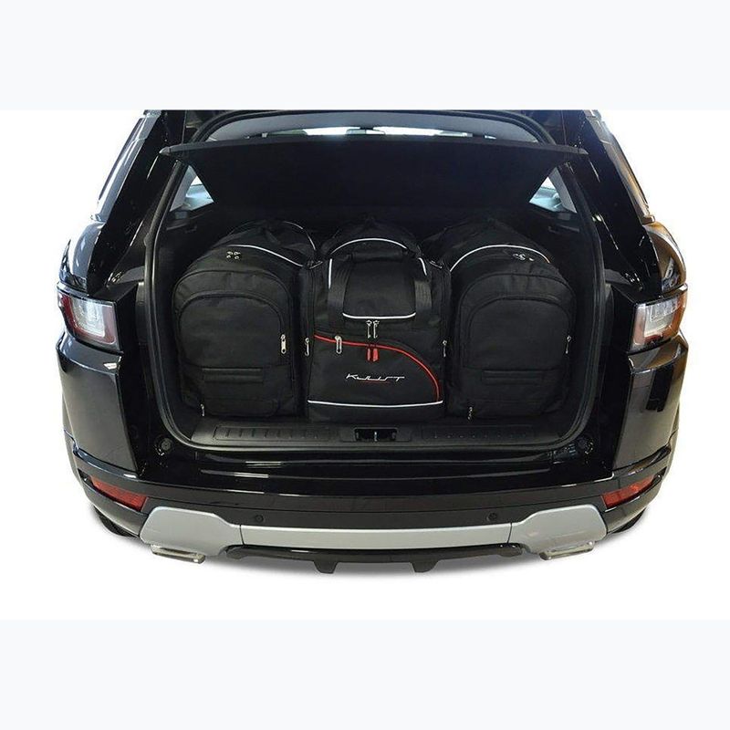KJUST Land Rover Range Rover Evoque Suv 2011-2018 borsa bagagliaio set 4 pezzi nero. 13