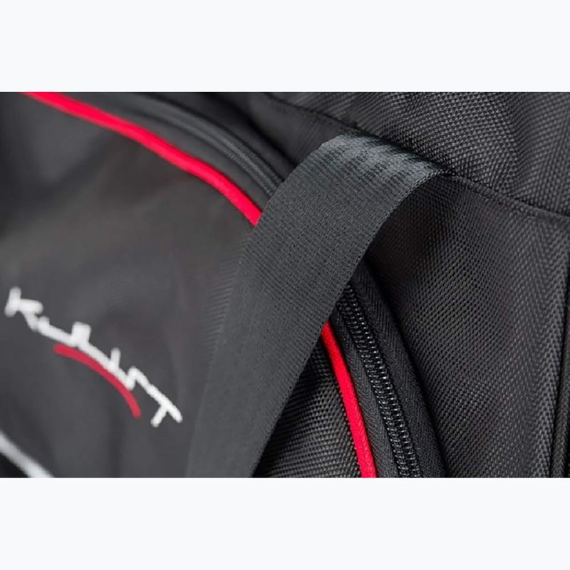 KJUST Toyota Corolla Limousine 2007-2014 set di borse per il bagaglio 5 pezzi nero. 9