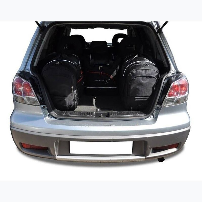 KJUST Mitsubishi Outlander 2001-2006 set di borse per bagagliaio 5 pezzi nero. 16