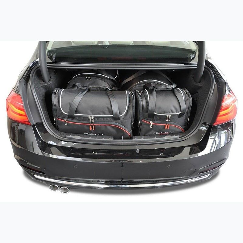 KJUST BMW 3 Limousine borsa bagagliaio set 2012-2018 4 pezzi nero 18