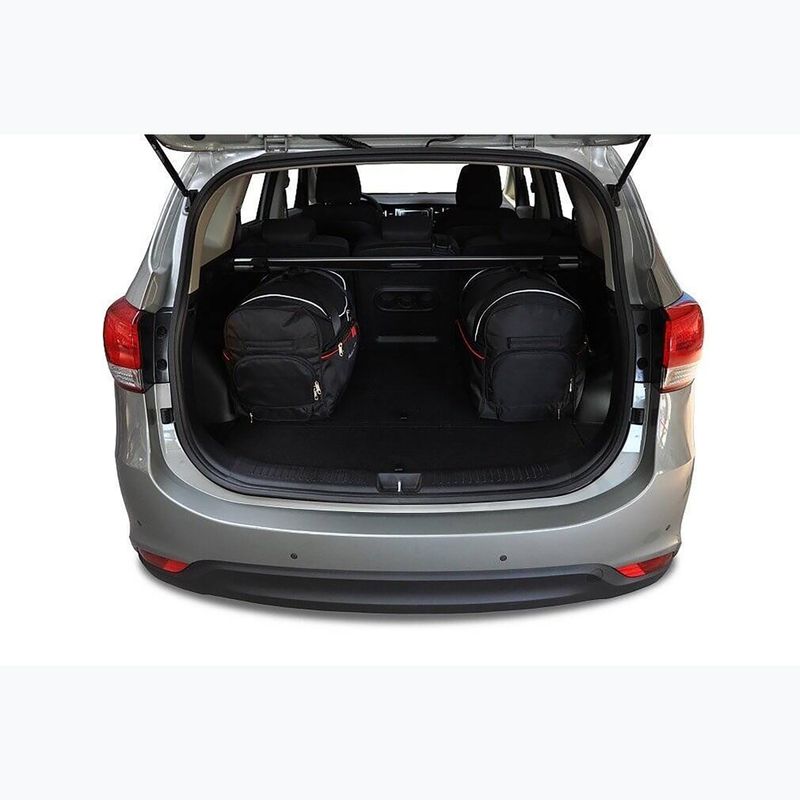 KJUST Kia Carens 2013-2018 set di borse per bagagliaio 5 pezzi nero 14