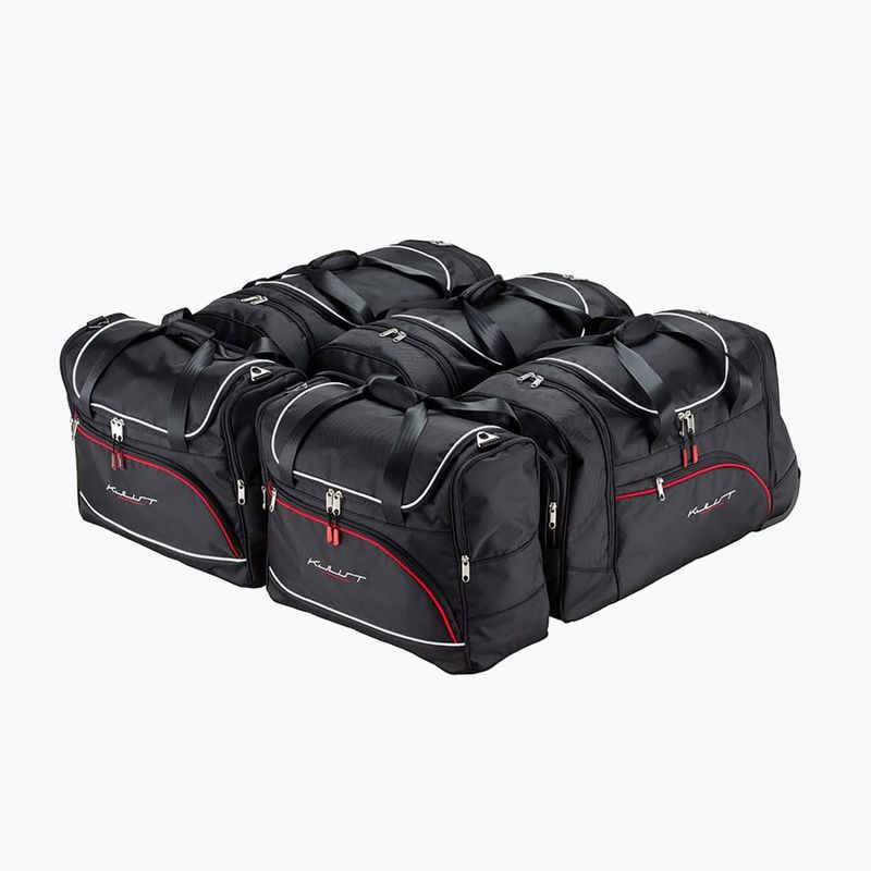 Set di borse per bagaglio KJUST Renault Laguna Grandtour 2007-2015 5 pezzi nero.