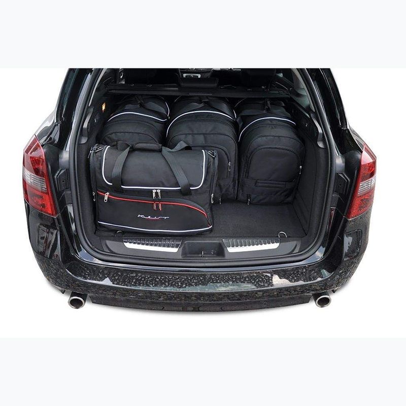 Set di borse per bagaglio KJUST Renault Laguna Grandtour 2007-2015 5 pezzi nero. 13