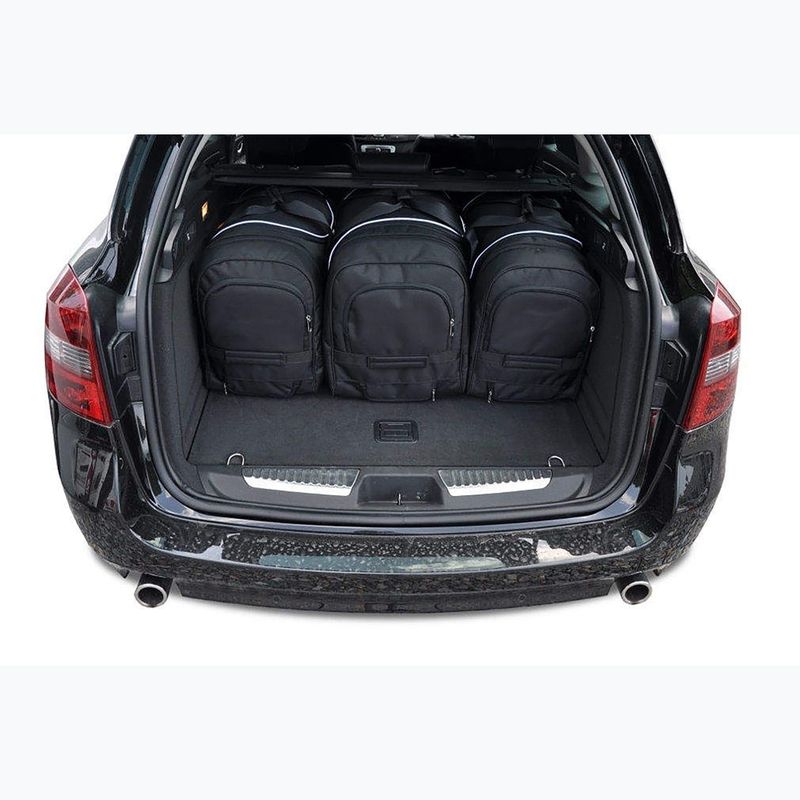 Set di borse per bagaglio KJUST Renault Laguna Grandtour 2007-2015 5 pezzi nero. 14