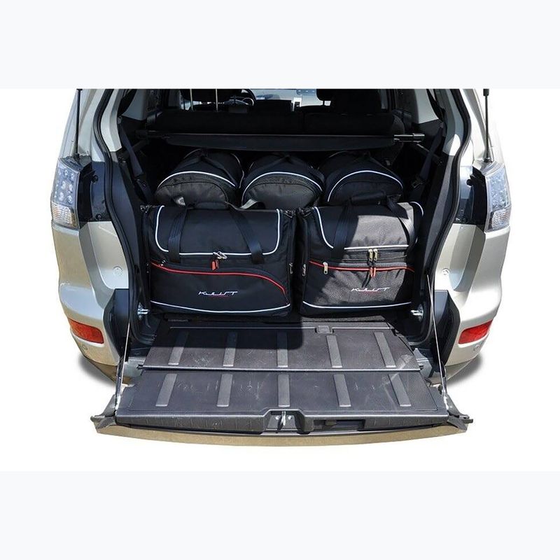 KJUST Mitsubishi Outlander set di borse 2006-2012 5 pezzi nero. 12