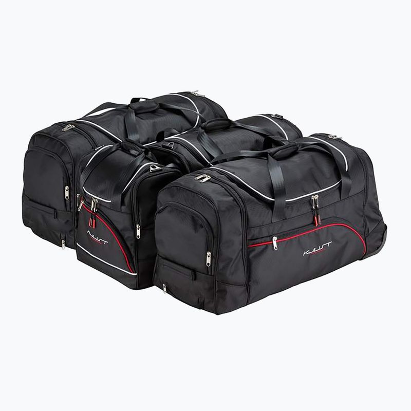 KJUST BMW 3 Touring borsa bagaglio set 2012-2018 4 pezzi nero