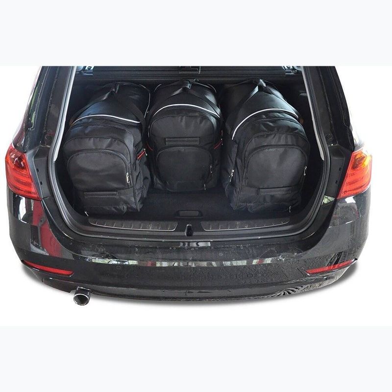 KJUST BMW 3 Touring borsa bagaglio set 2012-2018 4 pezzi nero 15