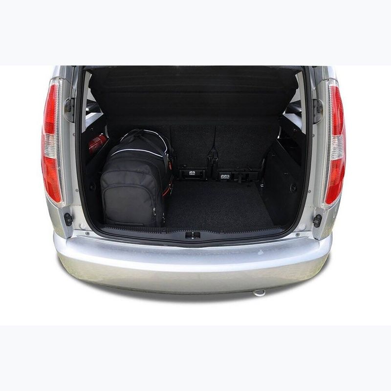 KJUST Set di borse per bagagliaio Skoda Roomster 2006-2015 4 pezzi nero. 15