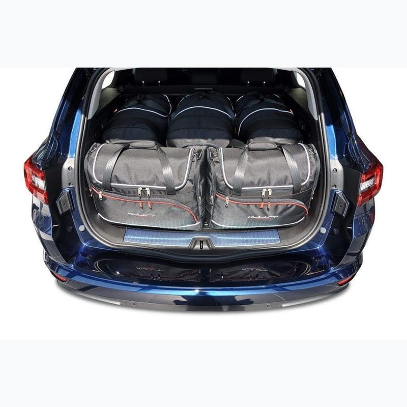 KJUST Renault Talisman Grandtour set di borse 2015-2022 5 pezzi nero 13