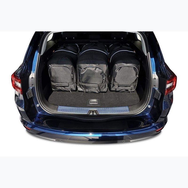 KJUST Renault Talisman Grandtour set di borse 2015-2022 5 pezzi nero 15
