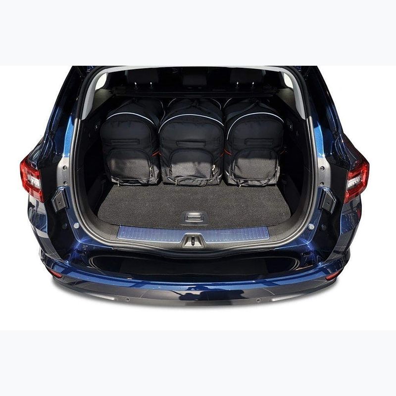 KJUST Renault Talisman Grandtour set di borse 2015-2022 5 pezzi nero. 13