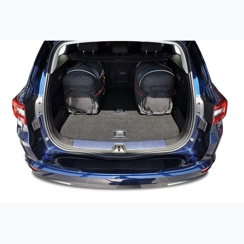 KJUST Renault Talisman Grandtour set di borse 2015-2022 5 pezzi nero. 14