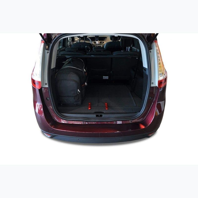 Set di borse per bagaglio KJUST Renault Grand Scenic 2009-2013 4 pezzi nero 14