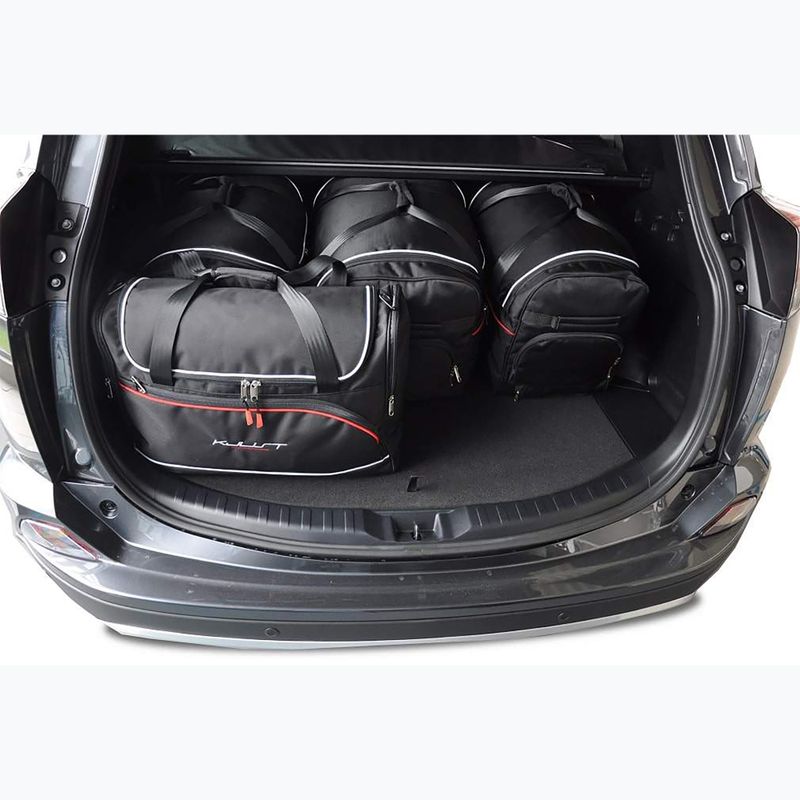 KJUST Toyota Rav4 Hybrid 2016-2018 set di borse per il bagaglio 5 pezzi nero. 15