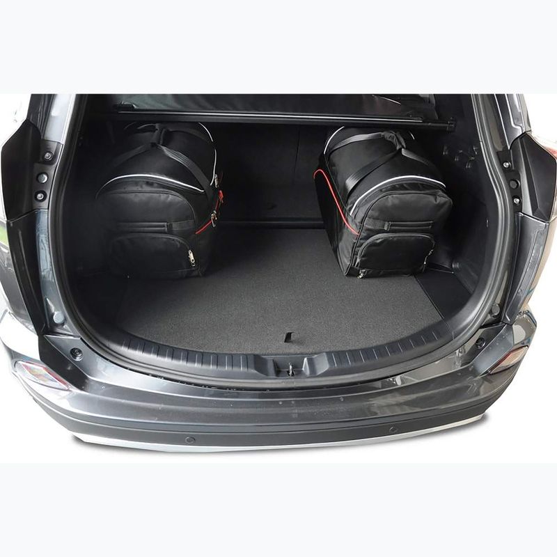 KJUST Toyota Rav4 Hybrid 2016-2018 set di borse per il bagaglio 5 pezzi nero. 17