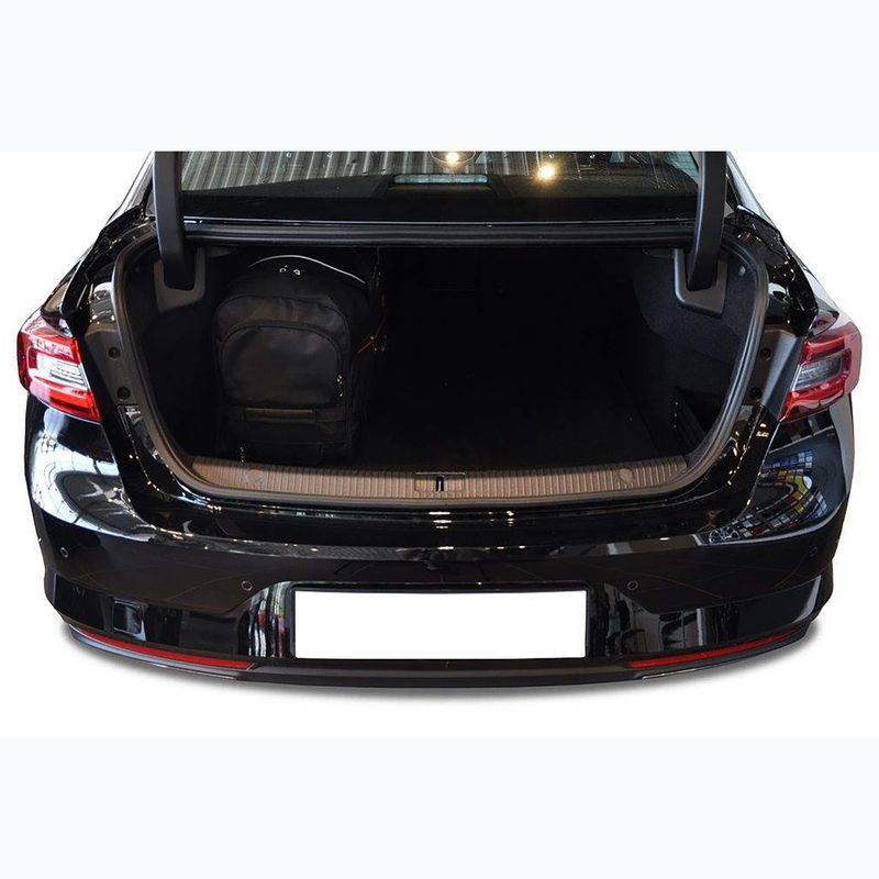 KJUST Renault Talisman Limousine set di borse per il bagaglio 2015-2022 5 pezzi nero. 16