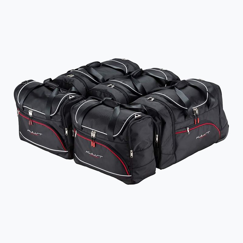 Set di borse per bagaglio KJUST Renault Fluence Limousine 2009-2016 5 pezzi nero.