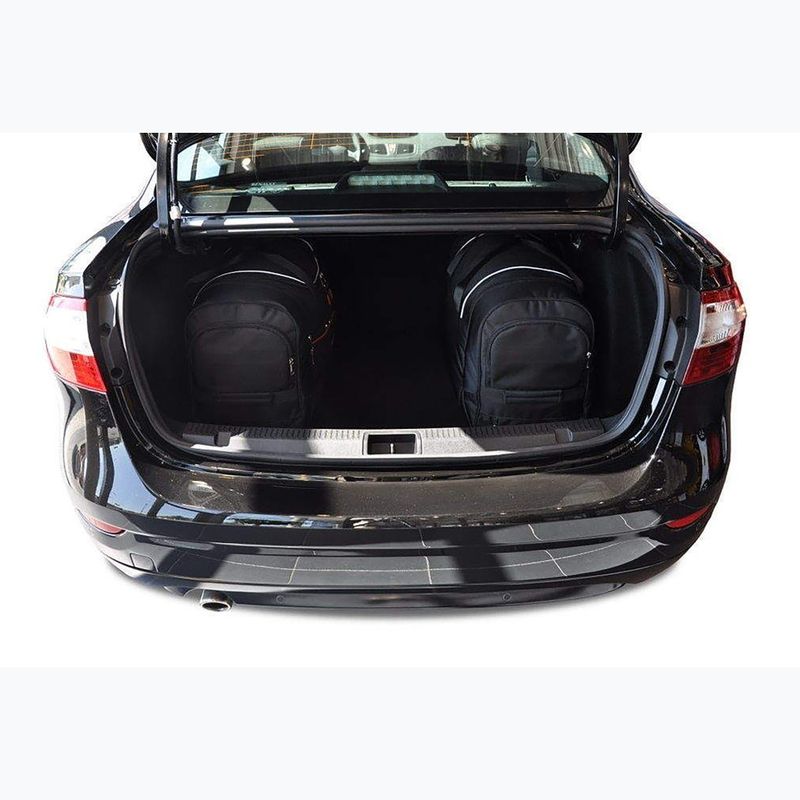 Set di borse per bagaglio KJUST Renault Fluence Limousine 2009-2016 5 pezzi nero. 15