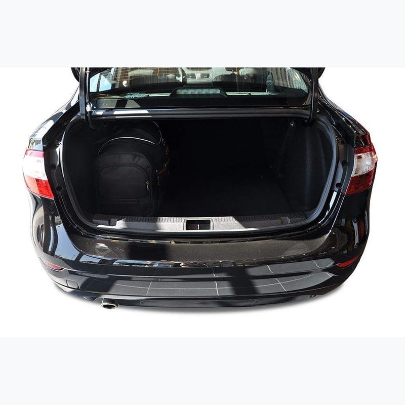 Set di borse per bagaglio KJUST Renault Fluence Limousine 2009-2016 5 pezzi nero. 16