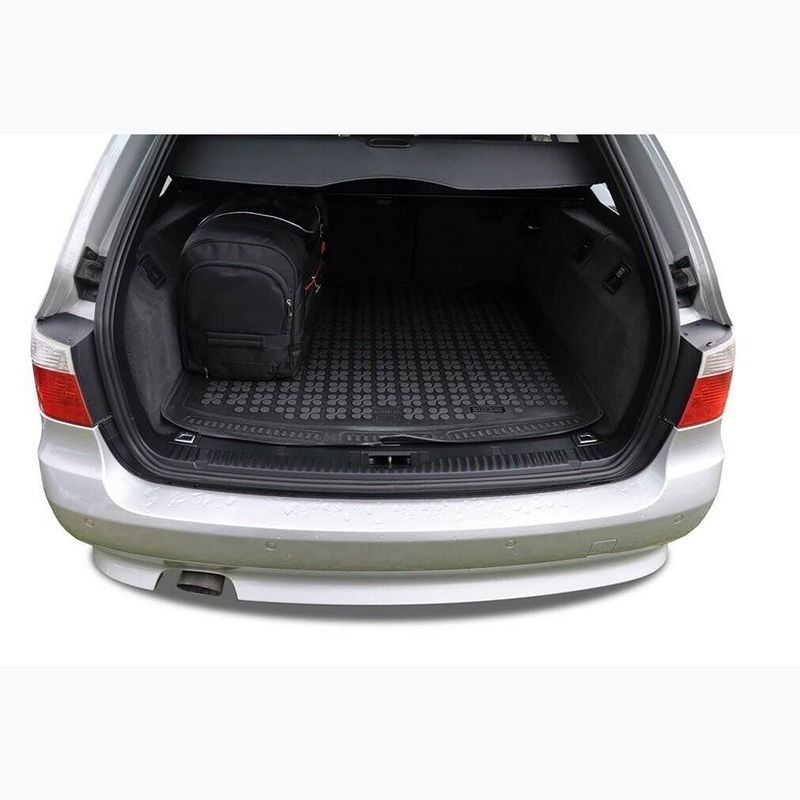 KJUST BMW 5 Touring set di borse da bagagliaio 2003-2010 5 pezzi nero 18