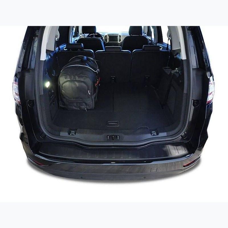 KJUST Ford Galaxy 2015+ set di borse portabagagli 5 pezzi nero 19