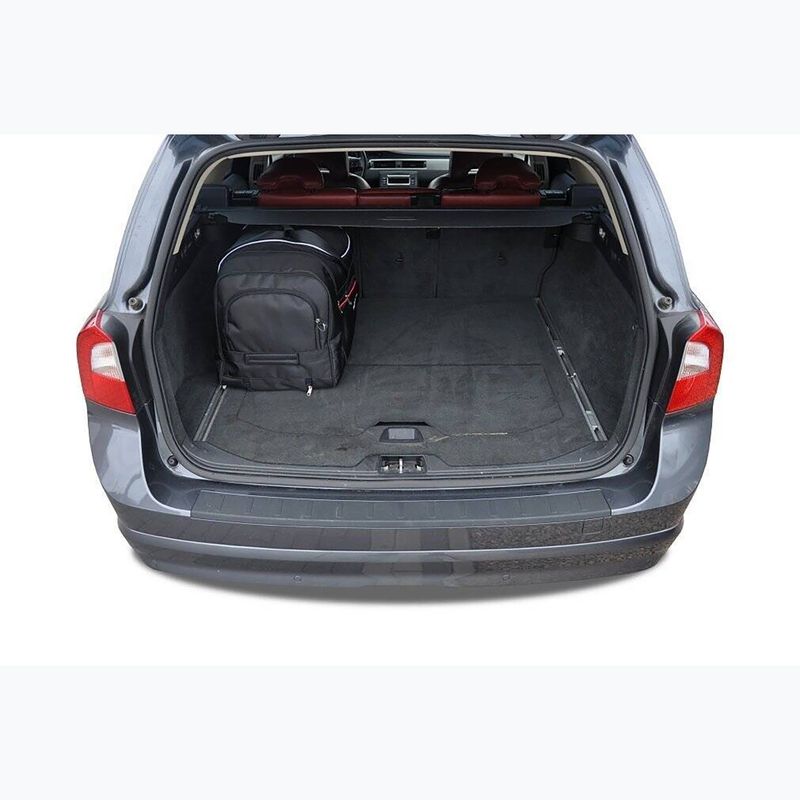 Set di borse portabagagli KJUST Volvo V70 2007-2016 5 pezzi nero. 21