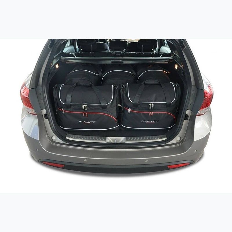 Set di borse per bagagliaio KJUST Hyundai I40 Kombi 2011-2019 5 pezzi nero 16