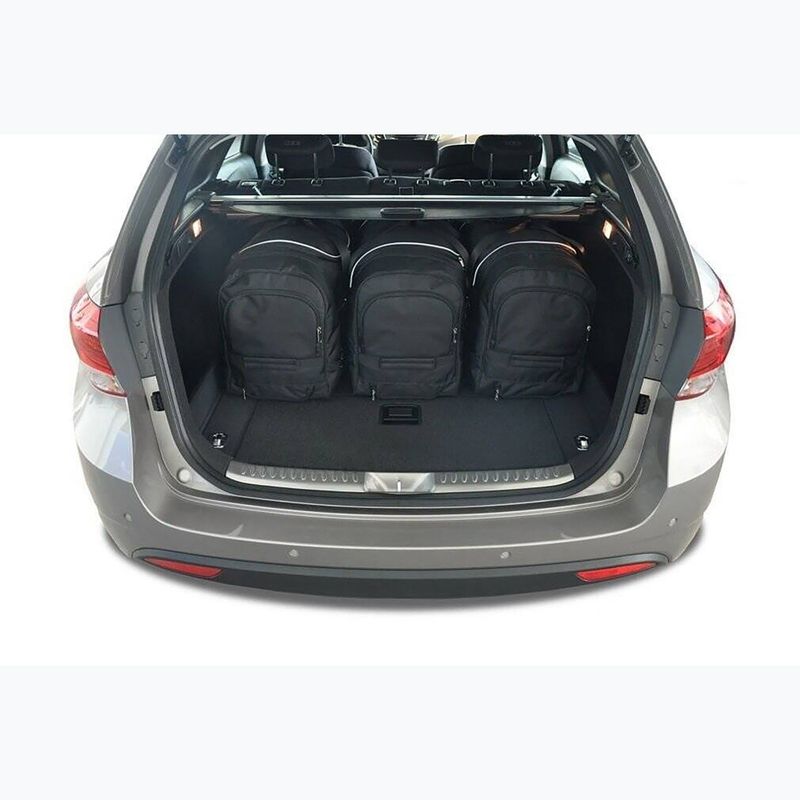 Set di borse per bagagliaio KJUST Hyundai I40 Kombi 2011-2019 5 pezzi nero 18