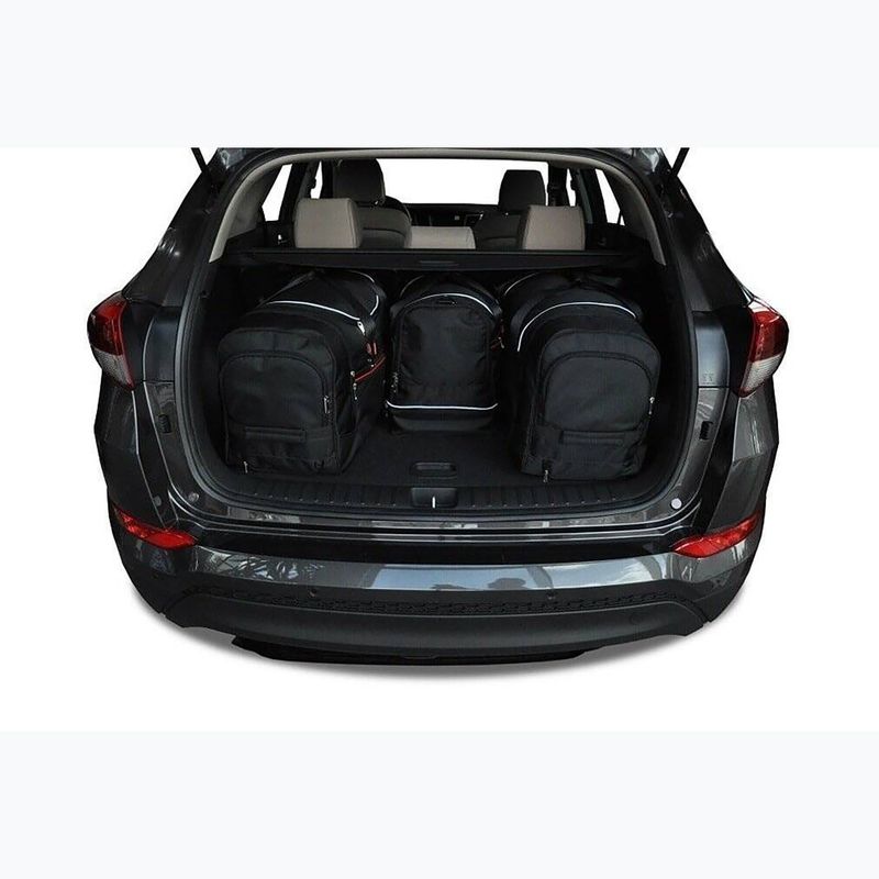 KJUST Hyundai Tucson 2015-2020 set di borse portabagagli 4 pezzi nero 19