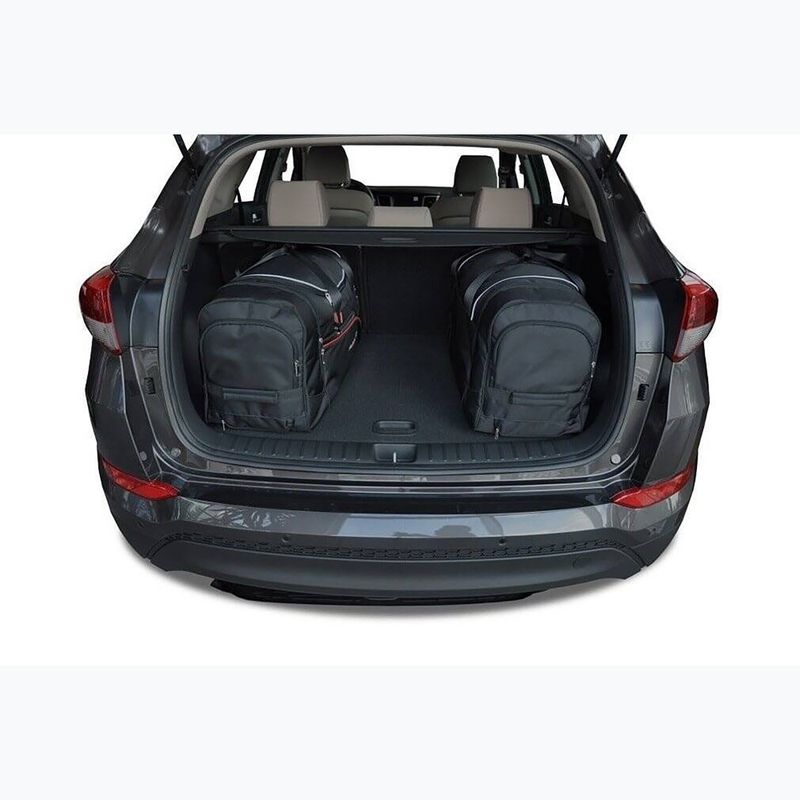 KJUST Hyundai Tucson 2015-2020 set di borse portabagagli 4 pezzi nero 20