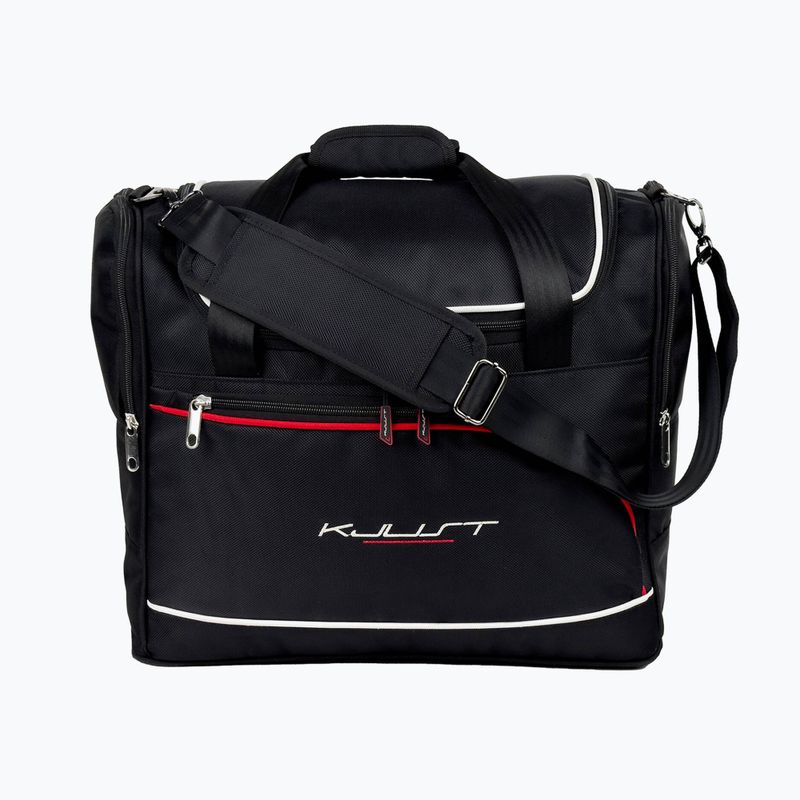 KJUST Jaguar Xf Limousine 2007-2015 set di borse portabagagli 4 pezzi nero 4