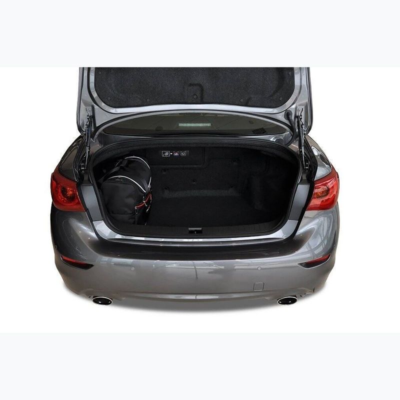 KJUST Infiniti Q50 Hybrid 2013-2017 set di borse da bagagliaio 4 pezzi nero 18