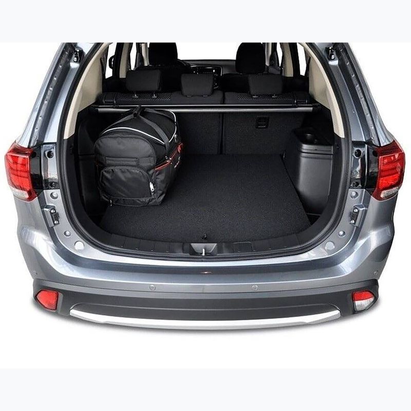 KJUST Mitsubishi Outlander 2012-2020 set di borse portabagagli 5 pezzi nero. 15