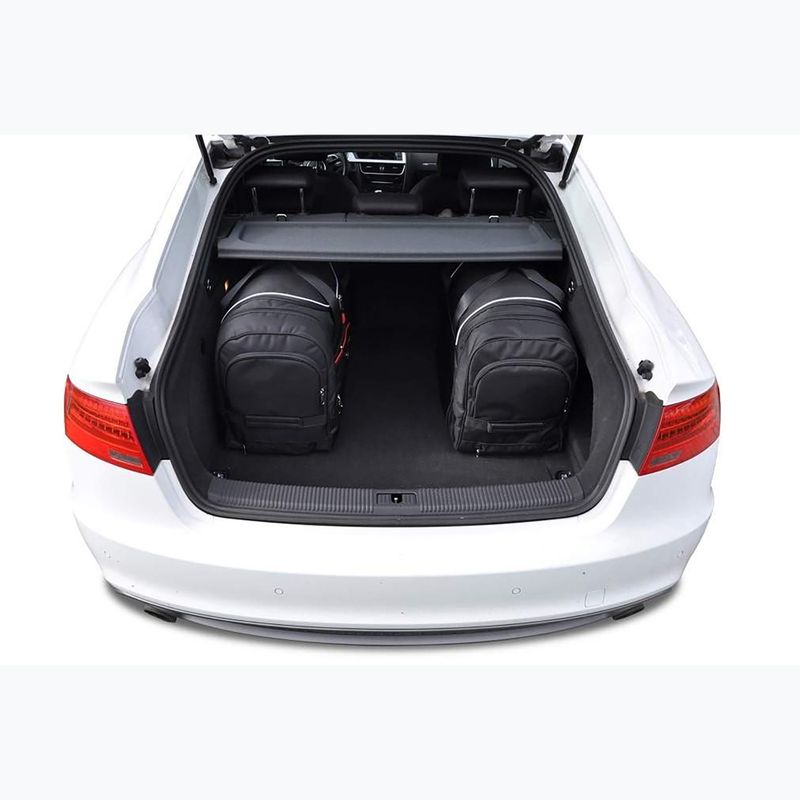 Set di borse portabagagli KJUST Audi A5 Sportback 2009-2016 5 pezzi nero 20
