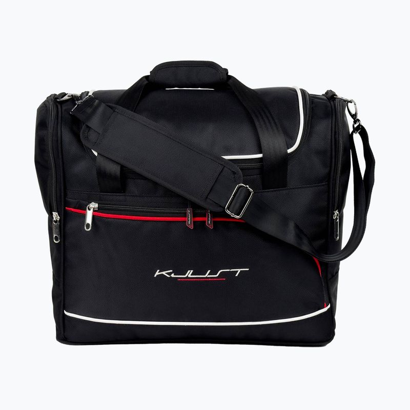 Set di borse per bagagliaio KJUST Audi A3 Limousine 2013-2020 5 pezzi nero 4