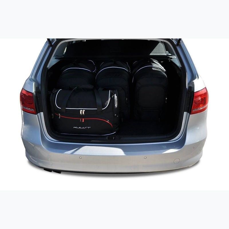 Set di borse portabagagli KJUST Volkswagen Passat Variant 2010-2014 5 pezzi nero. 18