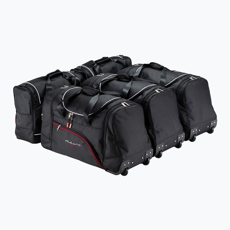 Set di borse bagagliaio KJUST Skoda Octavia Combi 2004-2013 5 pezzi nero. 2