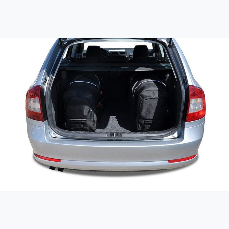 Set di borse bagagliaio KJUST Skoda Octavia Combi 2004-2013 5 pezzi nero. 14
