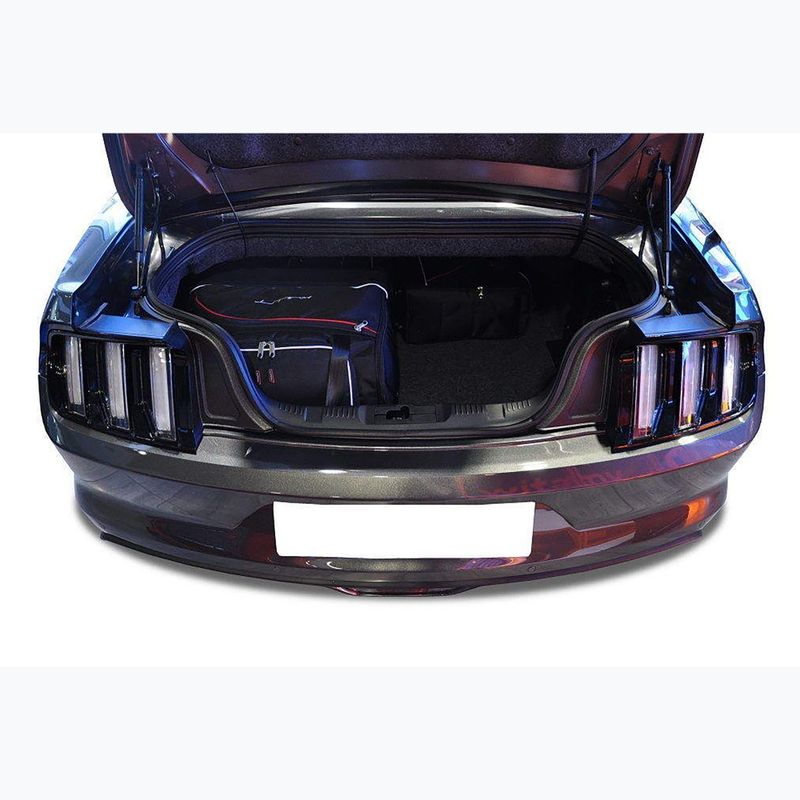 KJUST Ford Mustang Convertible set di borse 2014-2023 4 pezzi nero 14