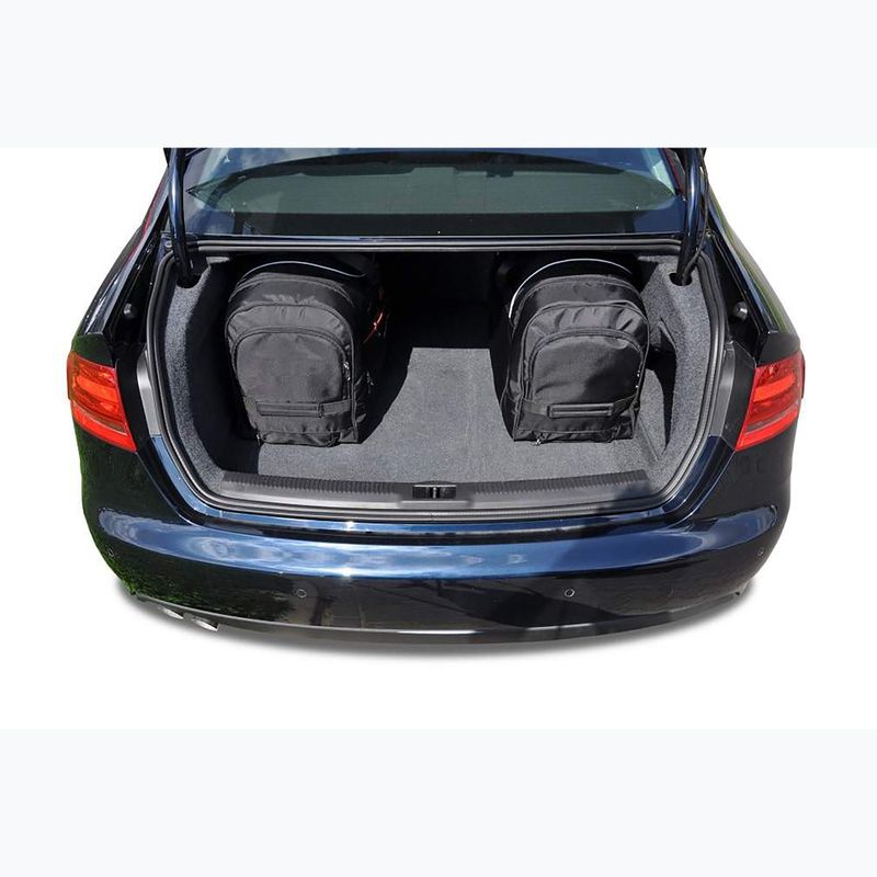 Set di borse portabagagli KJUST Audi A4 Limousine 2007-2015 5 pezzi nero 20