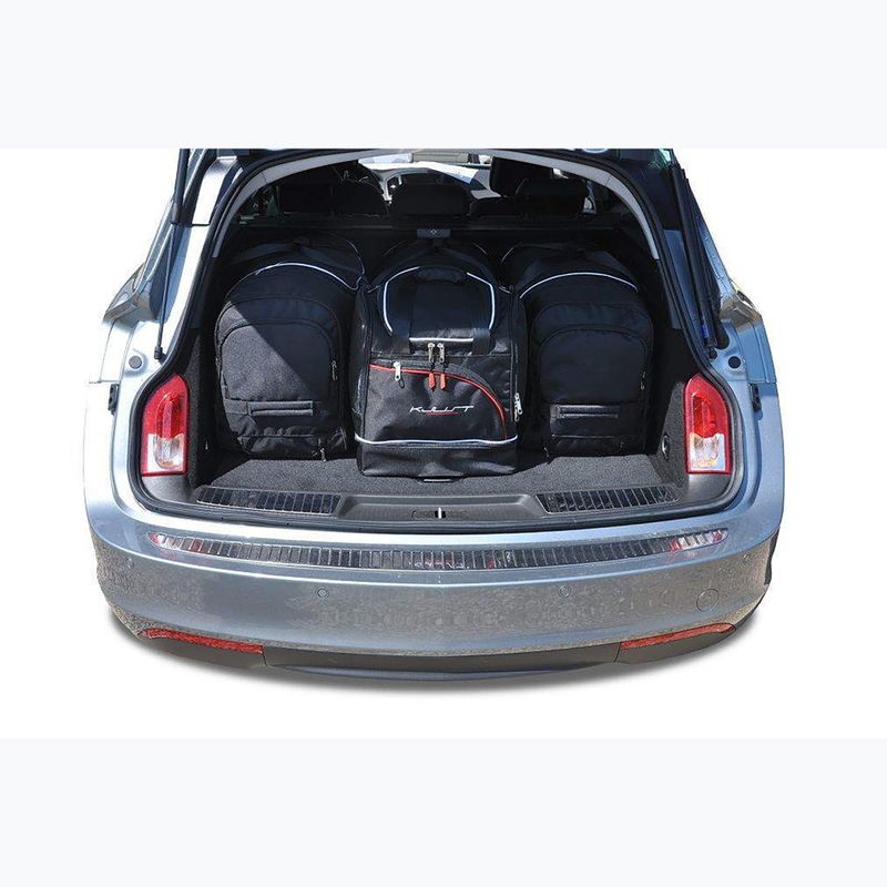 Set di borse per bagagliaio KJUST Opel Insignia Tourer 2009-2017 4 pezzi nero. 12