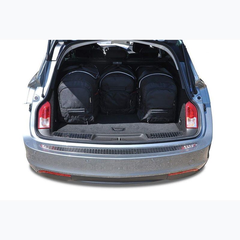 Set di borse per bagagliaio KJUST Opel Insignia Tourer 2009-2017 4 pezzi nero. 13