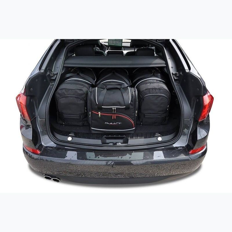 KJUST BMW 5 Gran Turismo Set di borse per il bagaglio 2010-2017 4 pezzi nero 14