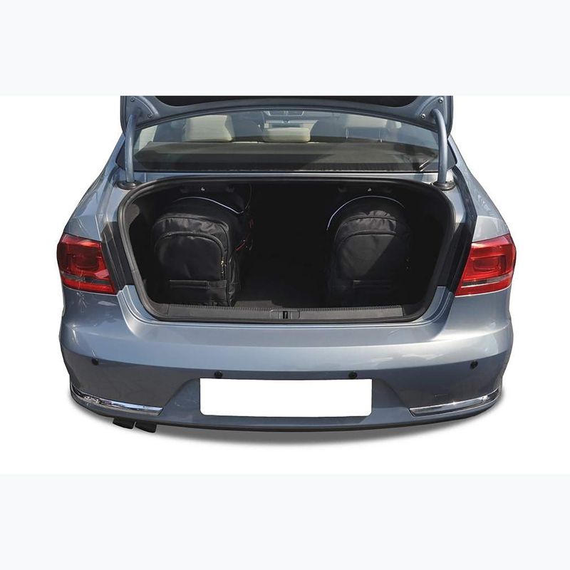 Set di borse portabagagli KJUST Volkswagen Passat Limousine 2010-2014 5 pezzi nero. 19