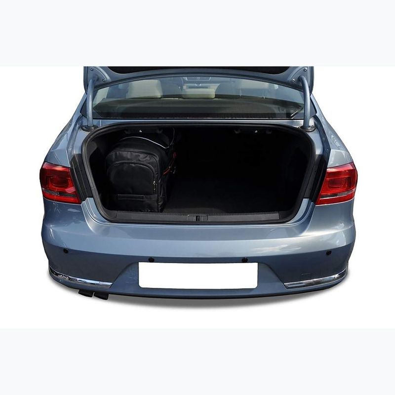 Set di borse portabagagli KJUST Volkswagen Passat Limousine 2010-2014 5 pezzi nero. 20