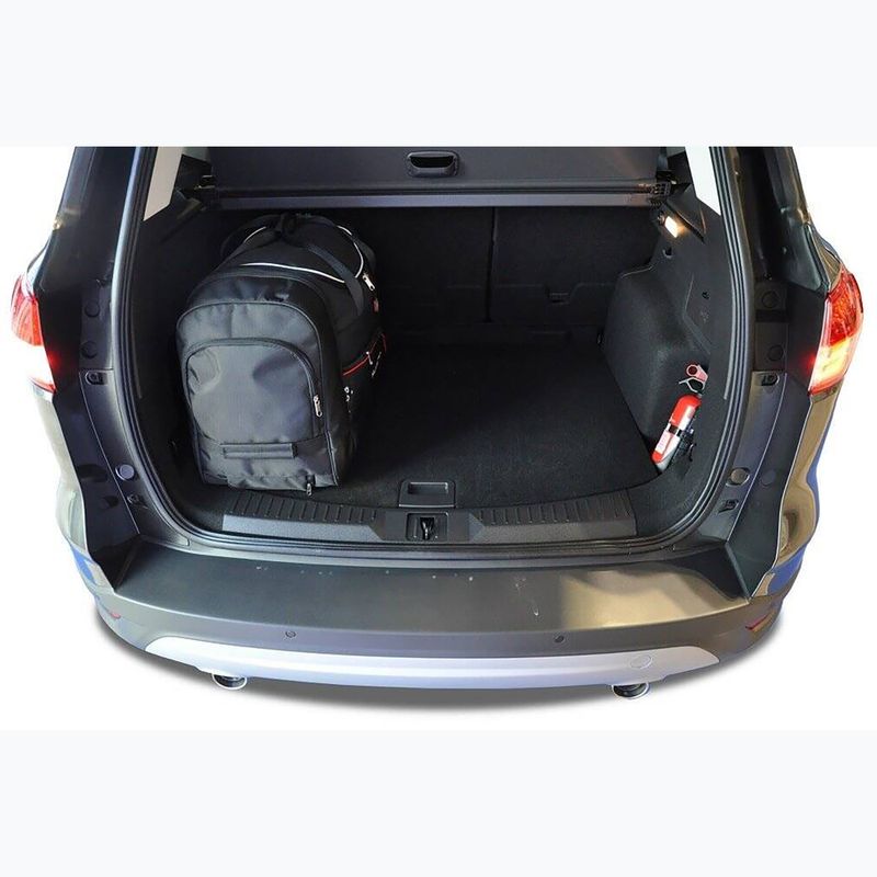 KJUST Ford Kuga 2012-2019 set di borse portabagagli 4 pezzi nero 18