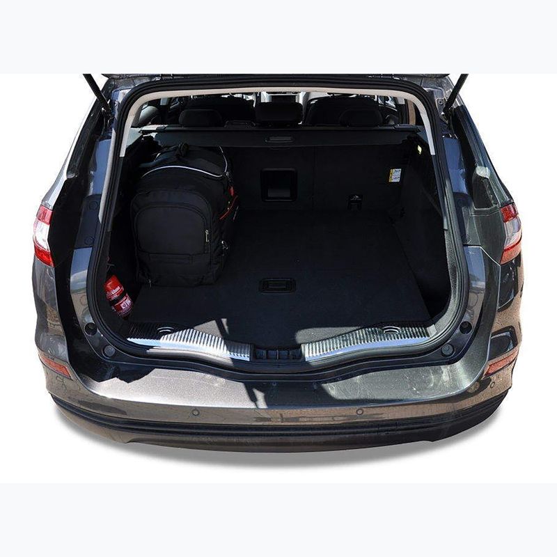 KJUST Ford Mondeo Kombi 2014-2021 set di borse per bagagliaio 5 pezzi nero 20