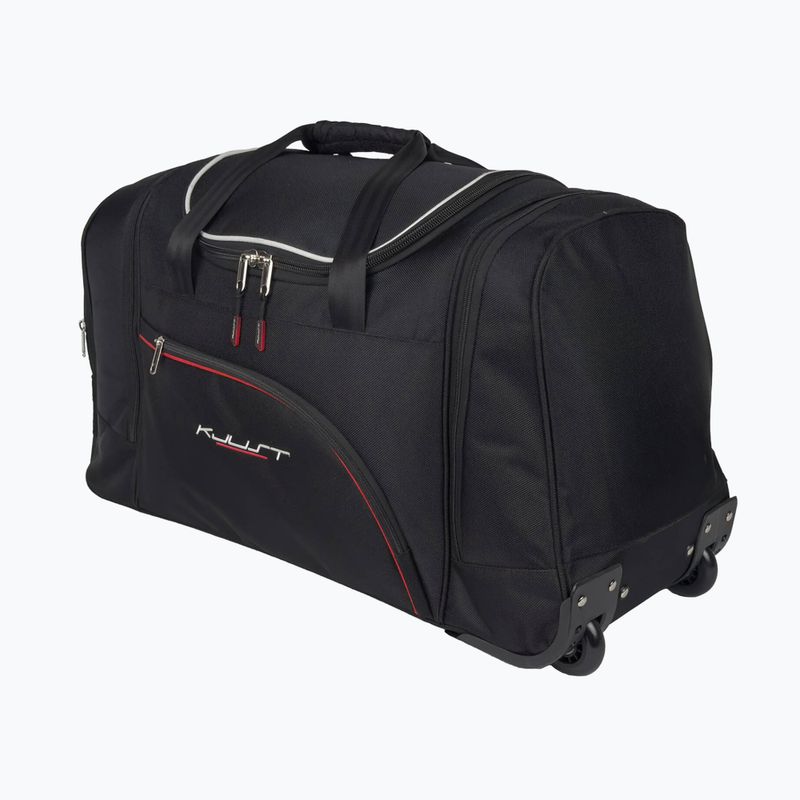 Set di borse da bagagliaio KJUST Seat Ateca 2016+ 4 pezzi nero. 4
